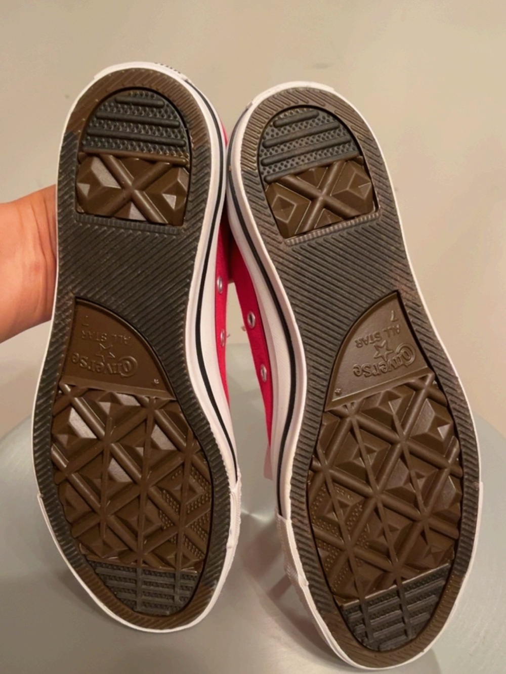 Converse Chuck Taylor All Star Low Top Sneakers Pink Canvas Women’s 9 / Men’s 7 - Picture 6 of 7
